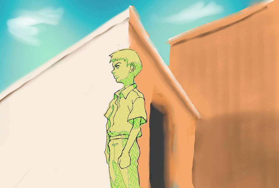 Character in motion — frame-by-frame study