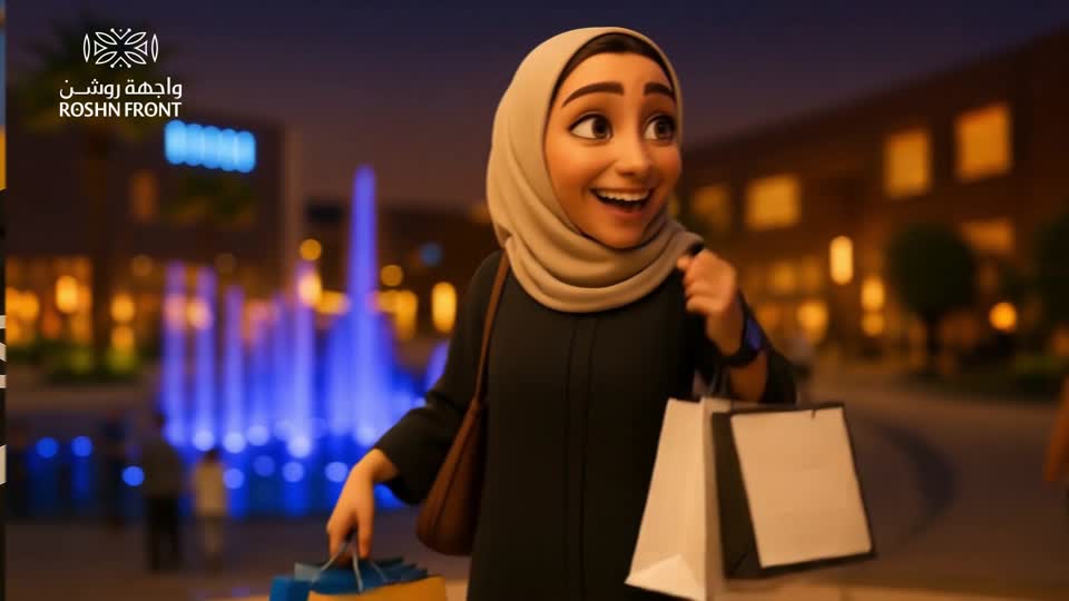 Shopping at the destination