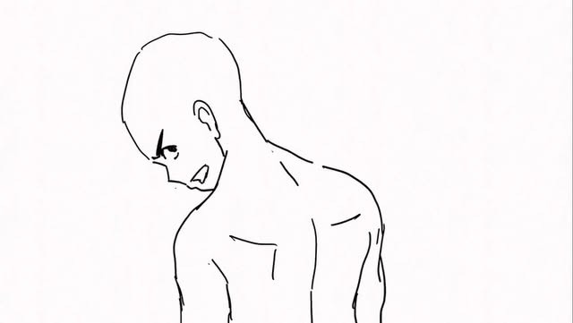 Head & shoulder study — frame-by-frame study
