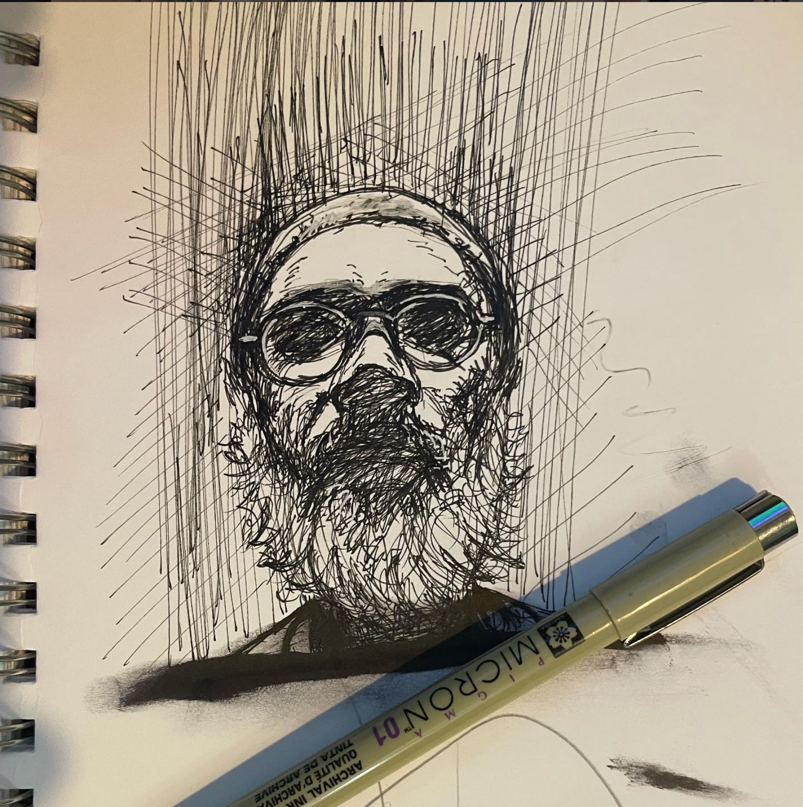 Face to face — portrait study