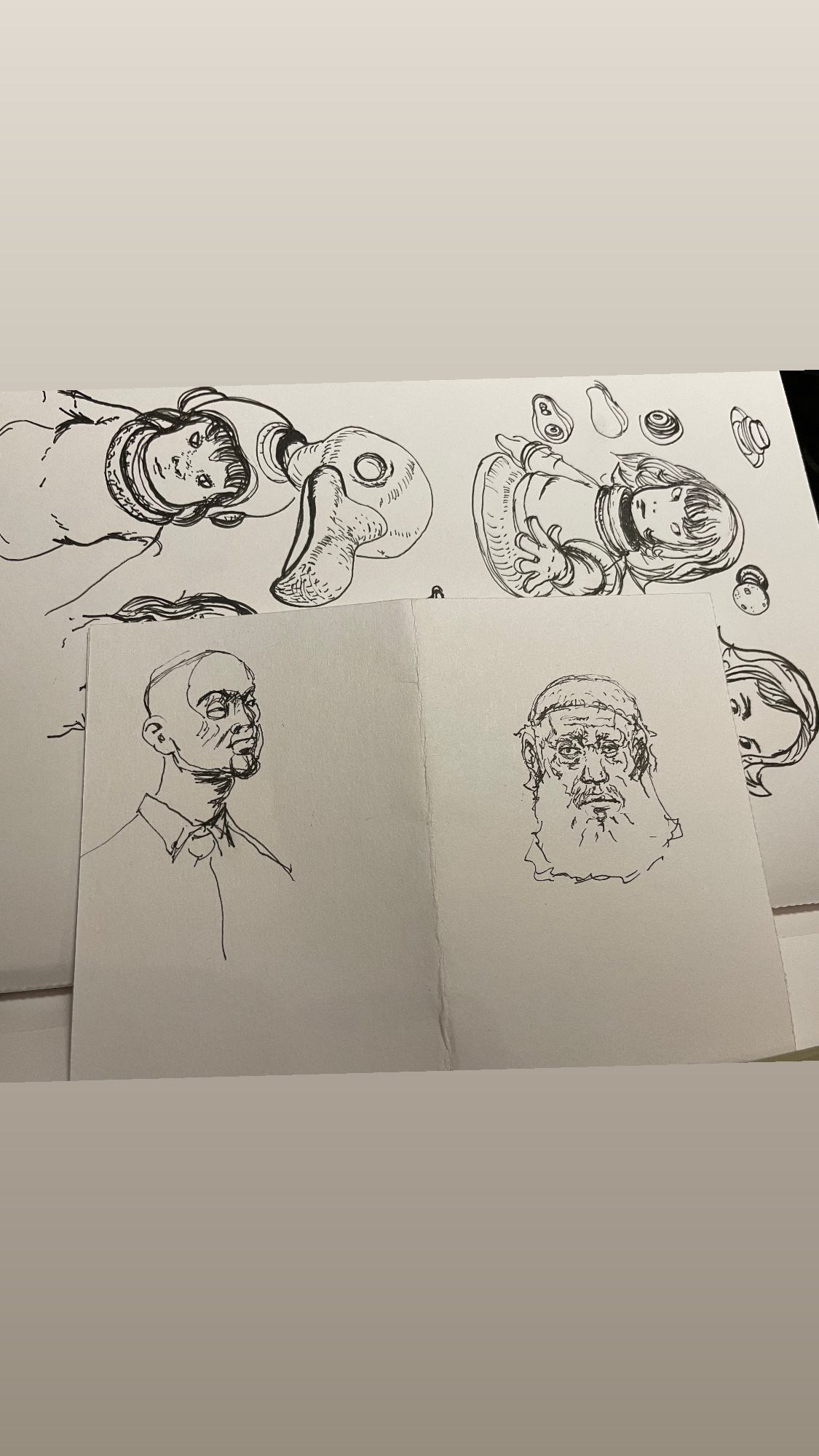 character faces